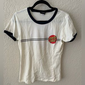 Santa Cruz Skateboards Vintage Style T-Shirt New Medium